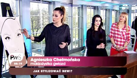 Agnieszka Chełmońska dla TVP2