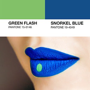 Green Flash & Snorkel Blue - make-up Magdaleny Kossakowskiej / Szkoła Wizażu i Charakteryzacji SWiCH