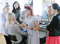 Warsztaty Star Make-Up Show z Ewa Gil, 15.09.2013, foto: Grzegorz Mikrut - , IMG_6129