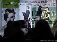 Pokaz makijażu wieczorowego, Salon Wiosna 2009 - fot. Anna Zakrzewska, Adam Dauksza