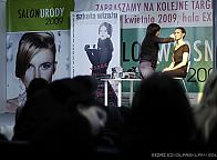 Pokaz makijażu wieczorowego, Salon Wiosna 2009 - fot. Anna Zakrzewska, Adam Dauksza