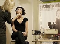 Pokaz body paintingu - Maska Wenecka, Salon Wiosna 2009 - fot. Anna Zakrzewska, Adam Dauksza