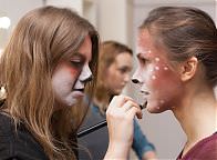 Face painting z motywami dziecięcymi. Fot. Anita Kot