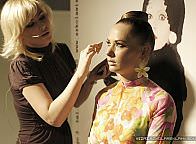Pokaz - Trendy w makijażu. Lato 2009 - prowadzony przez Agnieszkę Chełmońską, Salon Uroda 2009