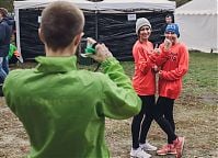 Zombie podczas Run Or Death. Szkoła Wizażu i Charakteryzacji SWiCh przygotowuje żywe trupy. Fot. Piotr Pazdyka