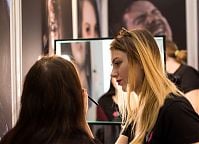 Szkoła Wizażu i Charakteryzacji SWiCh na 20. Międzynarodowych Targach Beauty Forum & Make-up Day. 11-12 marca 2017 r. Fot. Anna Pisarek