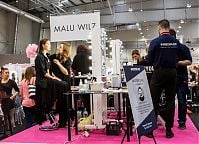 Szkoła Wizażu i Charakteryzacji SWiCh na 20. Międzynarodowych Targach Beauty Forum & Make-up Day. 11-12 marca 2017 r. Fot. Anna Pisarek