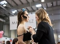 Szkoła Wizażu i Charakteryzacji SWiCh na 20. Międzynarodowych Targach Beauty Forum & Make-up Day. 11-12 marca 2017 r. Fot. Anna Pisarek