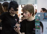 Szkoła Wizażu i Charakteryzacji SWiCh na 20. Międzynarodowych Targach Beauty Forum & Make-up Day. 11-12 marca 2017 r. Fot. Anita Kot